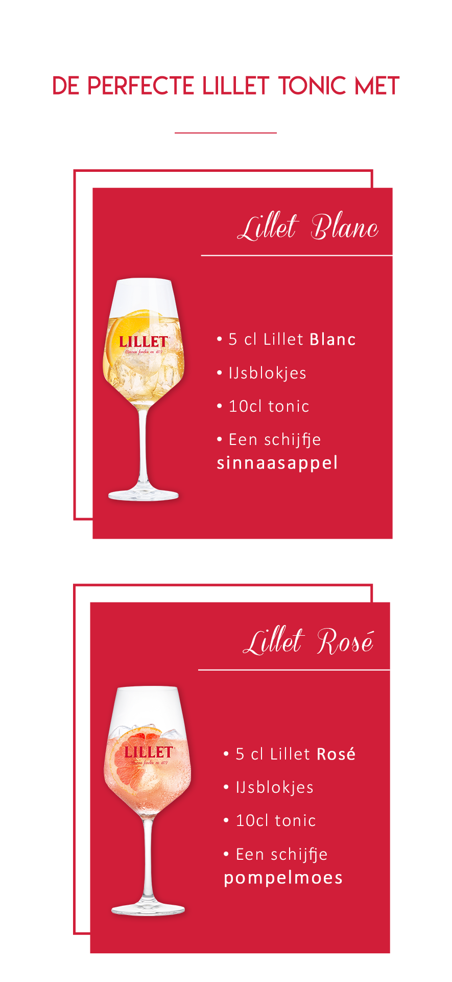 Lillet Blanc vs Lillet Rosé