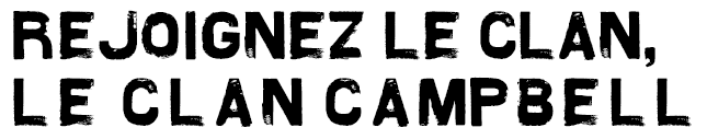 Rejoignez le clan, le clan campbell